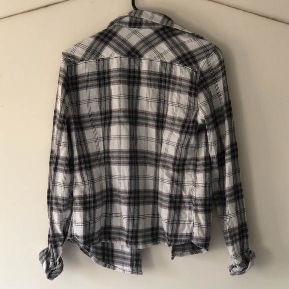 TNA Aritzia Classic Flannel Shirt - Picture 5 of 5